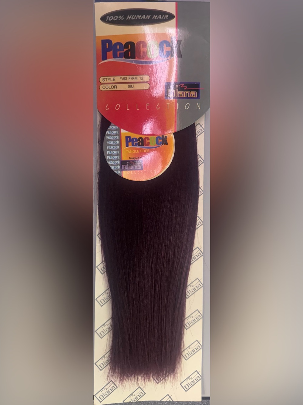 Diana hair. 100% human hair. Yaki perm.